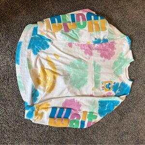Vibrant Tie-Dye Disney  Sweatshirt